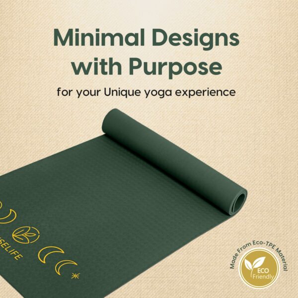 Extra Thick 6MM TPE Yoga Mat for Men & Women - Non-Slip & Versatile - Image 6