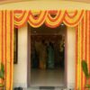 10 Pcs Indian Handmade Artificial Marigold Garland Flowers - 4.5-4.9Ft for Decoration