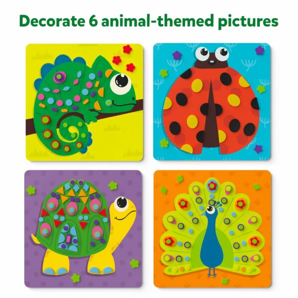 Foam Sticker Art Activity - 800+ Stickers for Kids' Creativity - Image 4