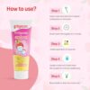 Strawberry Toothpaste for Kids - Gentle & Fluoride-Free (45g, Pack of 2)
