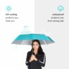 Compact Automatic Travel Umbrella - Windproof & Waterproof