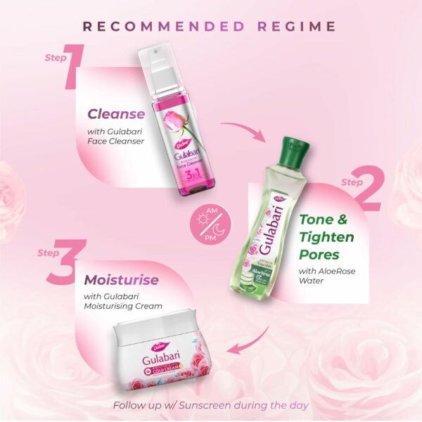 Premium Rose Water with Aloe Vera - 400 ml for All Skin Types - Image 4