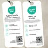 Cotton Bath Towel - 500 GSM - Aqua Green - Highly Absorbent