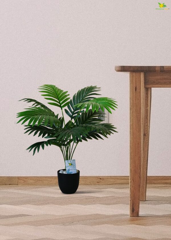 Artificial Areca Palm Plant - 58.4 cm Indoor Decor with Pot - Image 5