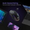 Toad One Bluetooth Mouse - Dual Wireless, Ergonomic, RGB Lights