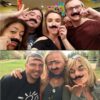Self Adhesive Polycotton Fake Moustache for Parties & Events