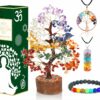Seven Chakra Tree of Life - Crystal Tree for Positive Energy