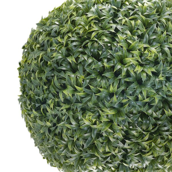 Mini Vanilla Ball Topiary - Artificial Shrub for Home Decor - Image 3