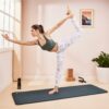 Extra Thick NBR Yoga and Exercise Mat with Carrying Strap
