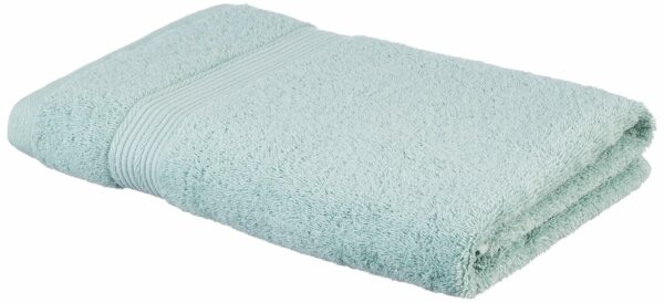 Cotton Bath Towel - 500 GSM - Aqua Green - Highly Absorbent - Image 4