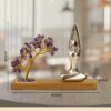 Amethyst Quartz Crystal Tree for Energy Healing & Meditation