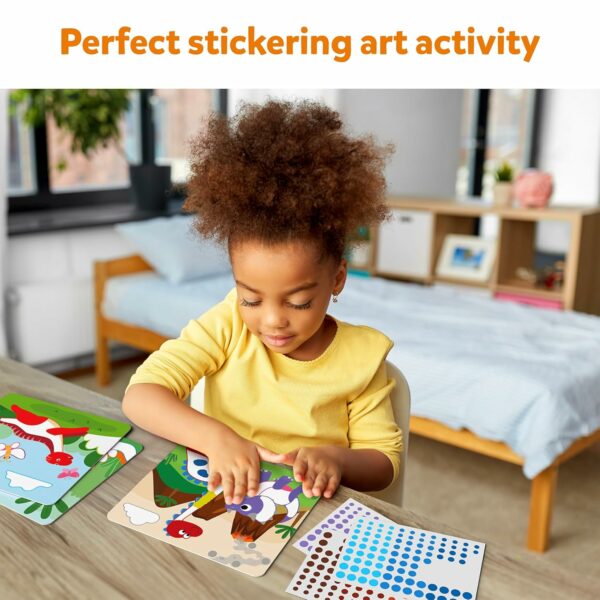 Skillmatics Dot It Sticker Art - Dinosaur Craft Kit for Kids - Image 3