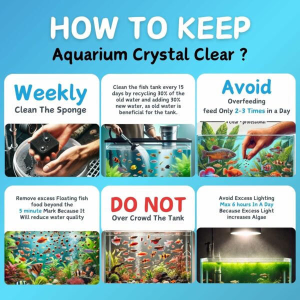 4 in 1 High Power Aquarium Filter - Efficient & Quiet - Image 5