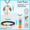 Seven Chakra Tree of Life - Crystal Tree for Positive Energy