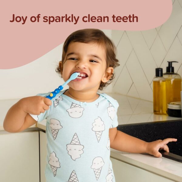 Natural Baby Toothpaste 100g - Fluoride & SLS Free, Bubble Fruit Flavor - Image 5