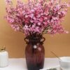 Pack of 5 Artificial Baby Breath Gypsophila Flowers for Home Decor
