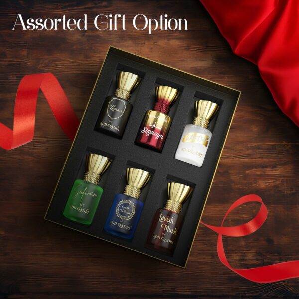 Luxury Non Alcoholic Roll-On Attar Perfume Set for Him & Her - 6 Bottles of 5.5ml Each - Image 6