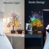 Glow in The Dark 7 Chakra Crystal Tree - 10 Inch Home Decor