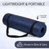 Extra Thick 8mm Yoga Mat - Non-Slip, Eco-Friendly, Lightweight