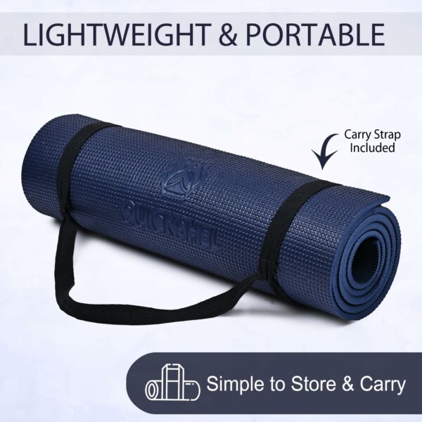 Extra Thick 8mm Yoga Mat - Non-Slip, Eco-Friendly, Lightweight - Image 2