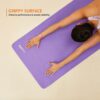 6 MM Thick Anti-Slip Yoga Mat with Carry Bag - Purple