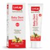 Natural Baby Toothpaste 100g - Fluoride & SLS Free, Bubble Fruit Flavor
