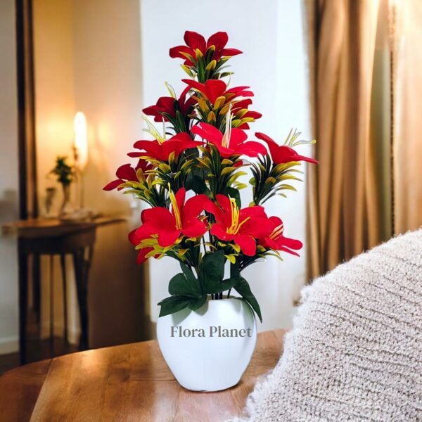 Big Size Artificial Flower Pot for Home & Office Decor - Image 5