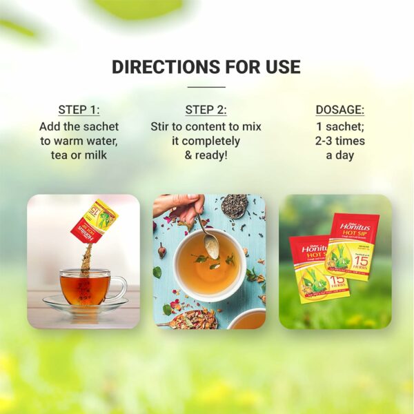 Ayurvedic Hot Sip Kadha for Cough Relief - 30 Sachets - Image 5