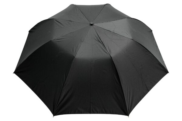 UV Protective Black Silver 2-Fold Umbrella - Durable Design - Image 3