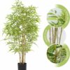 4FT Artificial Bamboo Plant for Home & Office Decor