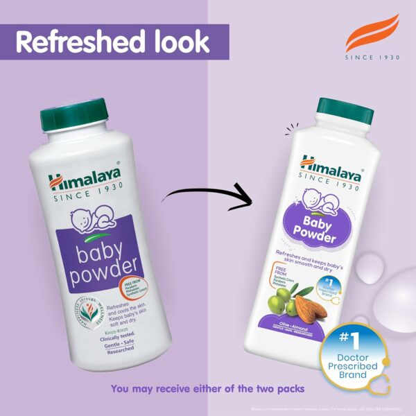 Himalaya Baby Powder 400G - Softens & Keeps Skin Dry - Image 2