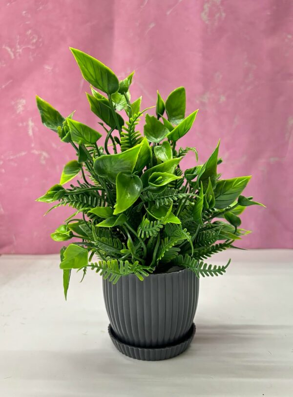 6 Packs Mini Artificial Plants for Home Decor - 17Cm - Image 3