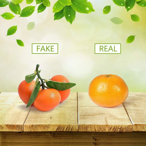 Lifelike Artificial Mini Tangerines for Home and Party Decor - 3 pcs - Image 3
