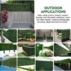 8PCS 20"x20" UV Protected Artificial Boxwood Panels for Indoor & Outdoor Use