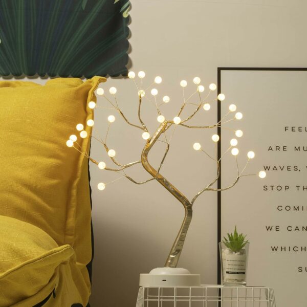 Elegant Bonsai Tree Light with 108 LED Warm White Lights - Image 2