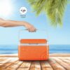 Super Chill 2.06L Insulated Ice Pail with Handle - Orange