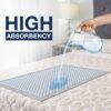 KareIn Easy Underpads, Large 60x80 cm, High Absorbency, Leak Proof, 10 Count