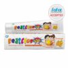 Anticavity Fluoride Toothpaste for Kids - Green Apple & Orange - 70g x 2 Pack