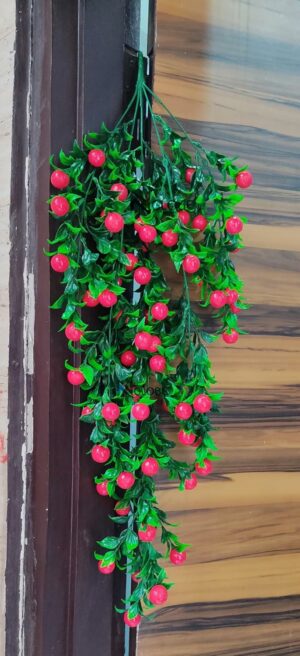 Artificial Cherry Hanging Bunch for Home & Balcony Decor