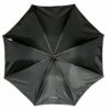23 Inch Black Automatic Windproof Umbrella - Compact & Durable