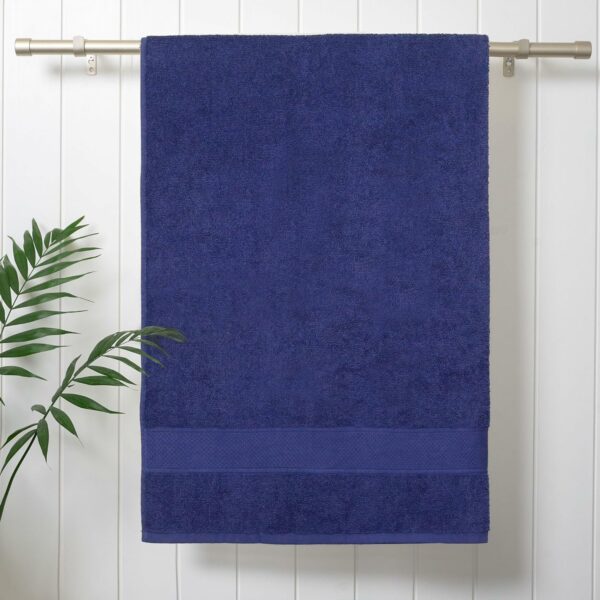100% Cotton Large Bath Towel - Soft & Absorbent 450 GSM - Image 2