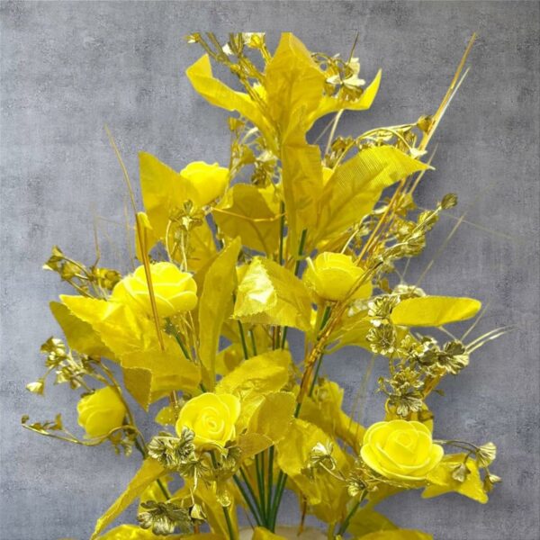 Beautiful Decorative Artificial Rose Flower Bouquet - 35cm - Image 4