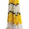 Artificial Flower Garland Toran for Home Decoration - 4 Pieces, 5 Feet