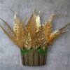 Artificial Golden Areca Palm Pot for Home Office Decor (35cm)