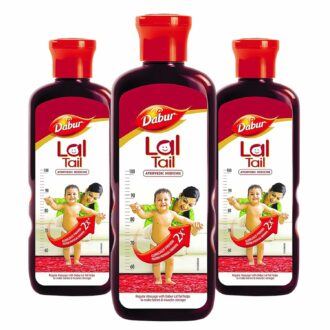 Ayurvedic Baby Massage Oil - 600ml Pack of 3 for Growth