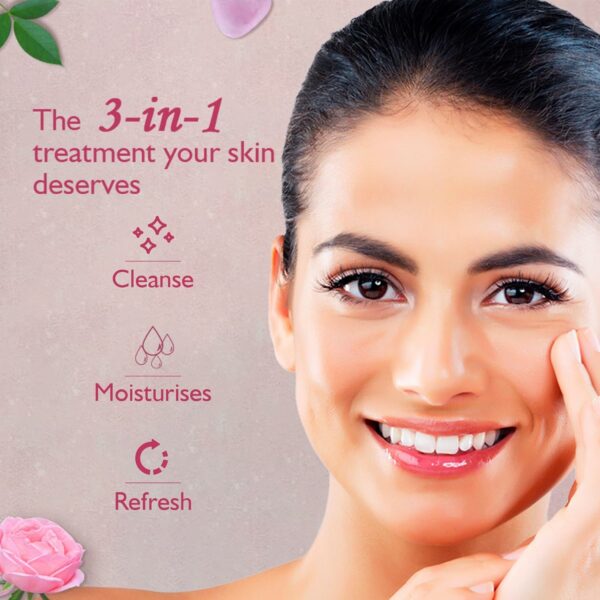 Gentle Rose Glow Face Cleanser - 400ml | Hydrating & Balancing - Image 6