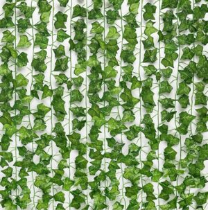 Pack of 6 Artificial Ivy Vines - 78.7 Inch Greenery Garland