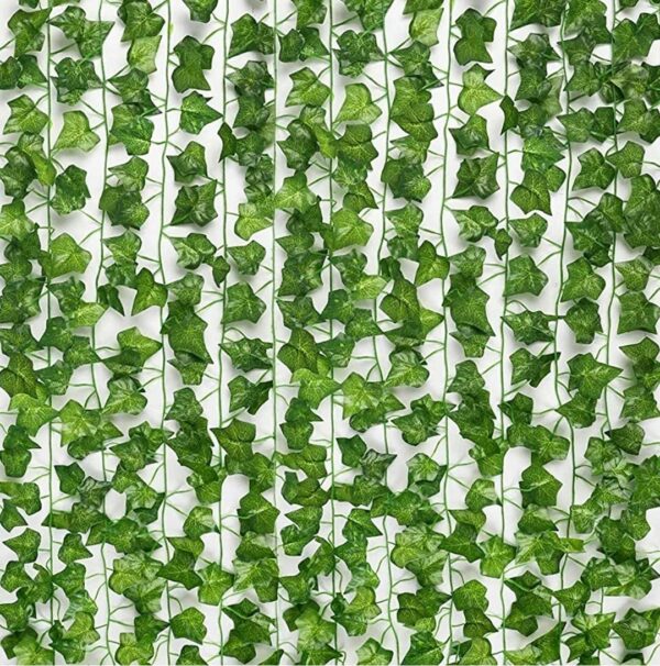 Pack of 6 Artificial Ivy Vines - 78.7 Inch Greenery Garland