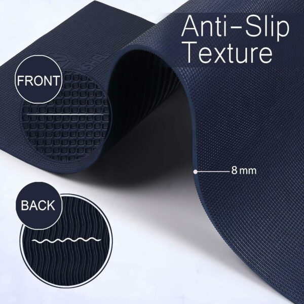 Extra Thick 8mm Yoga Mat - Non-Slip, Eco-Friendly, Lightweight - Image 5