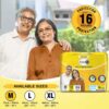Overnight Adult Diaper Pants, Medium, 10 Count - Leakproof & Comfortable